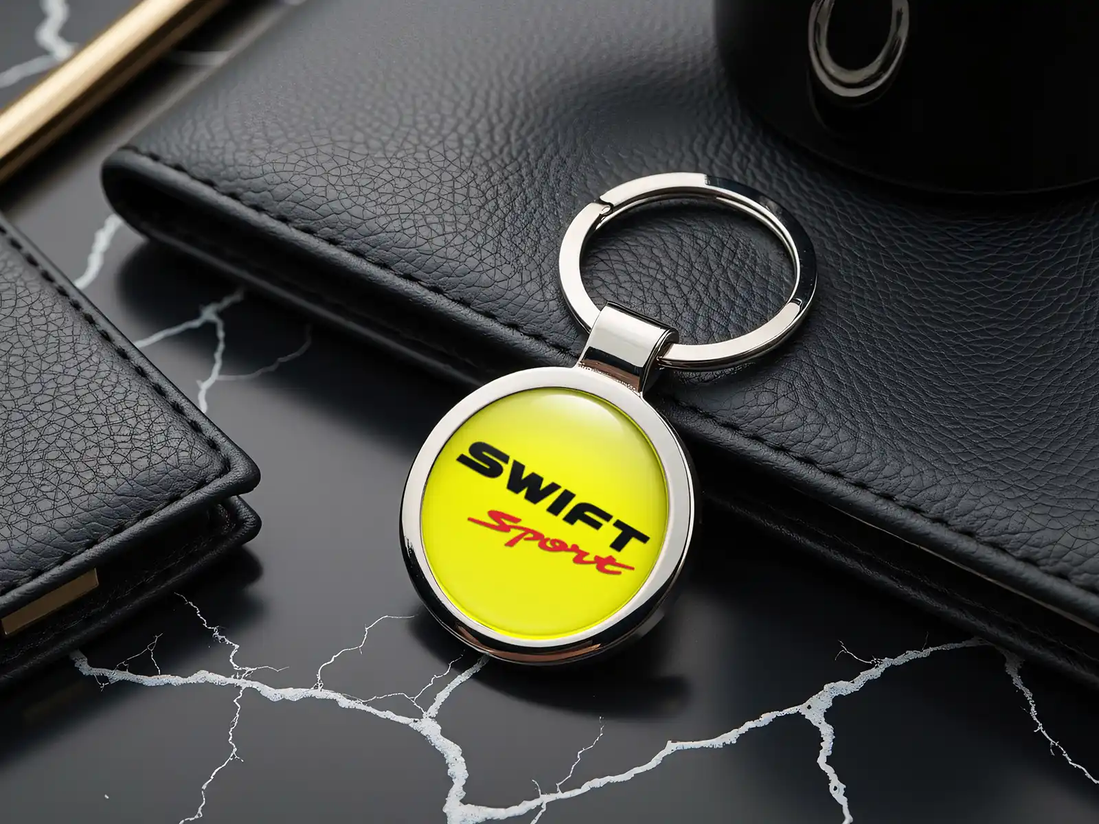 Suzuki Mejor Llavero Anillo Metal Premium Robusto